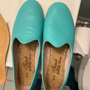 Sabah Custom Havana Turquoise Women’s shoes